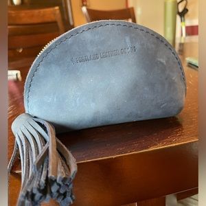 Portland Leather Taco Tassel Deep Water